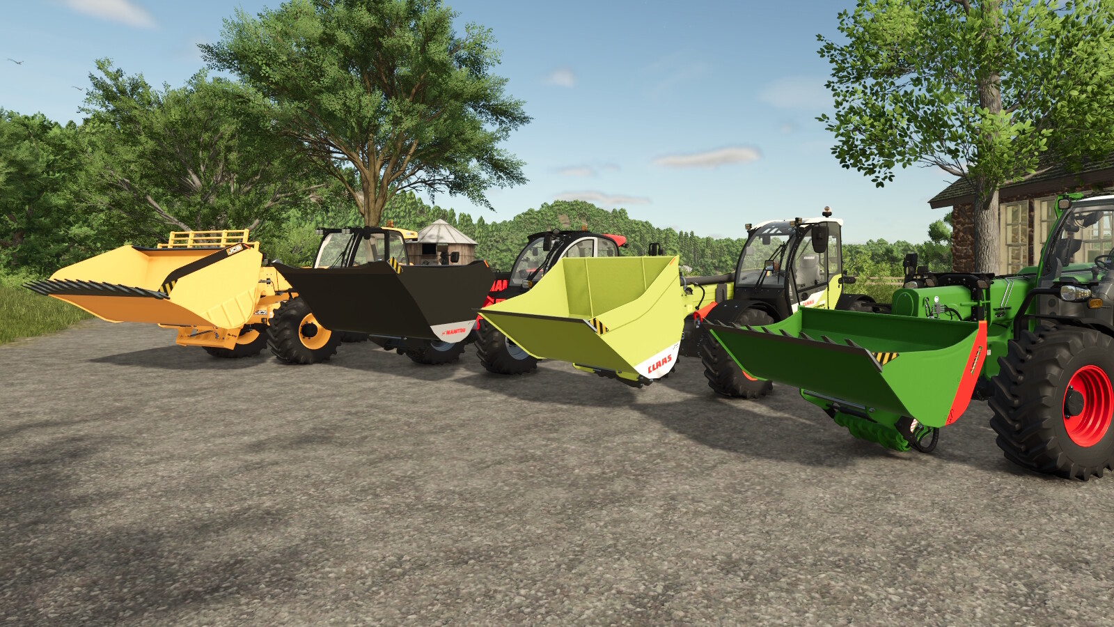 Telehandlershovel Pack