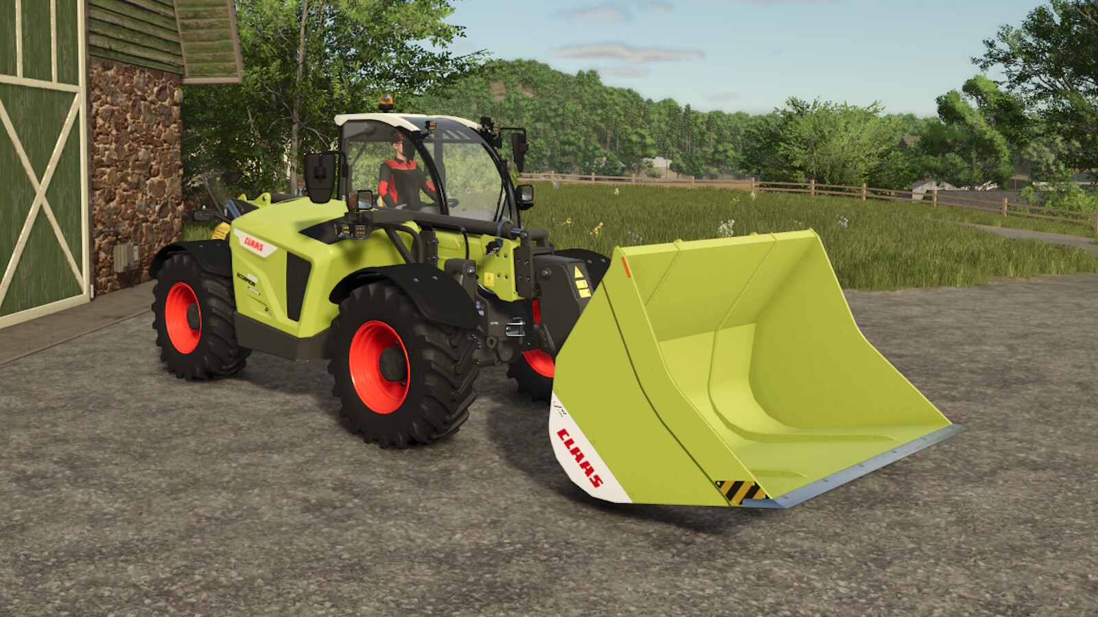 Telehandlershovel Pack