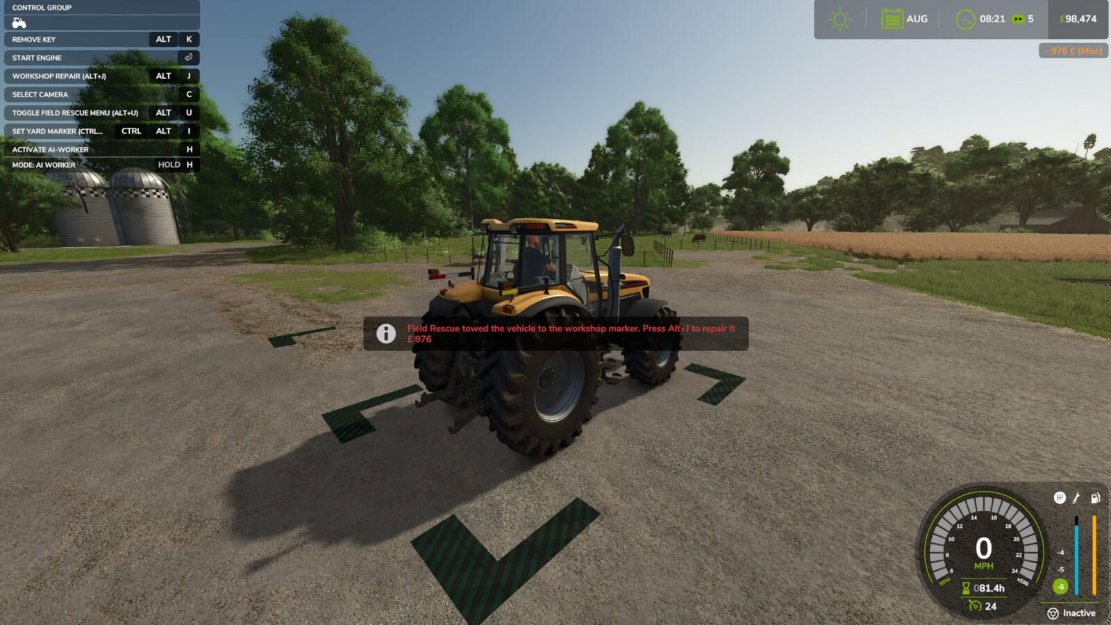 Realistic Vehicle Service