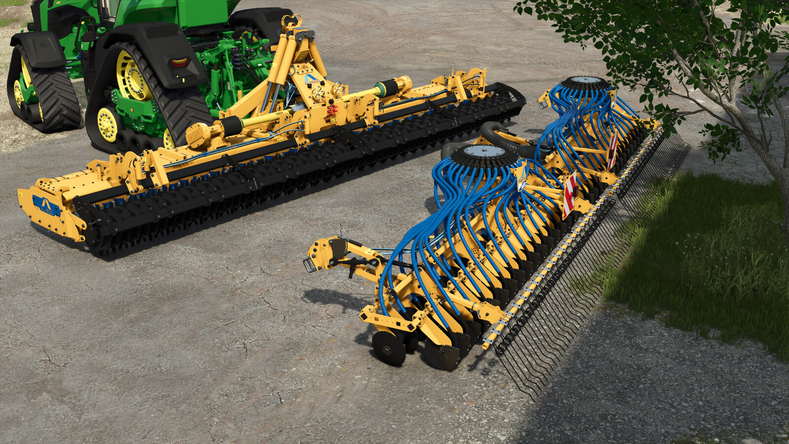 Alpego DMAX 800 + Rubber Seeding Units