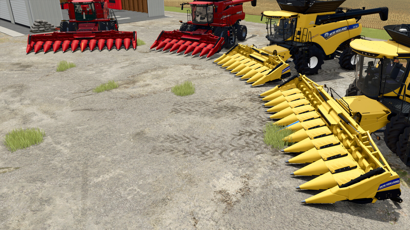 Case IH 4400F/New Holland 980CF Series Corn Heads
