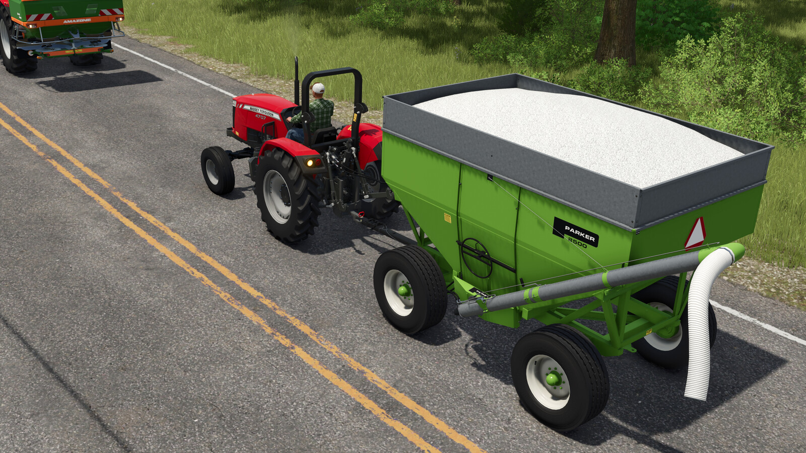 Parker 1400 Auger System With 2500 Gravity Wagon