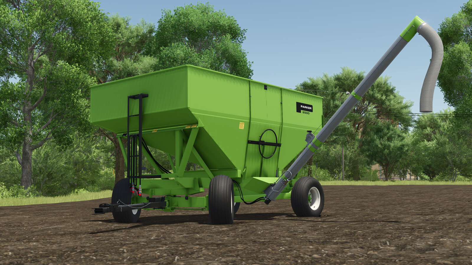 Parker 1400 Auger System With 2500 Gravity Wagon