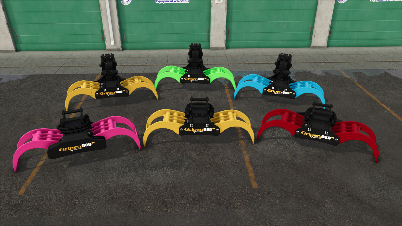 Gripen 080 Grapple For Excavator