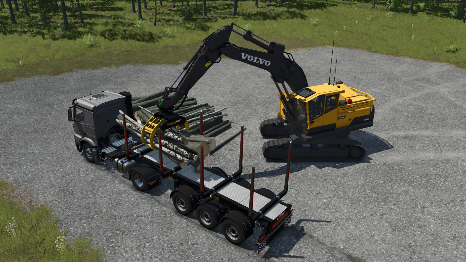 Gripen 080 Grapple For Excavator