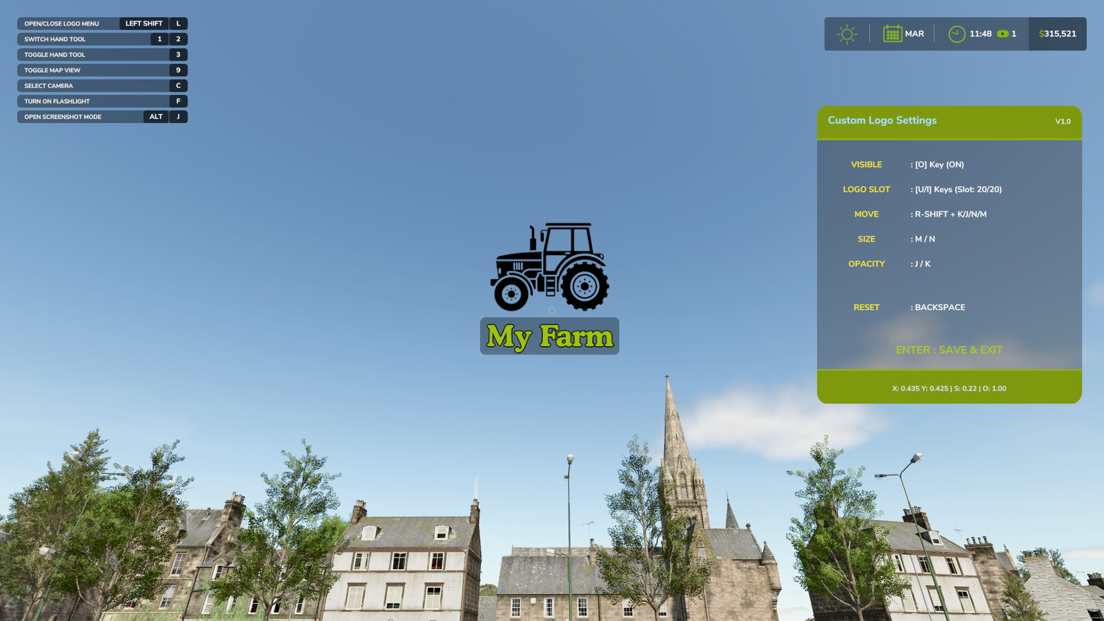 Custom Farm Logo