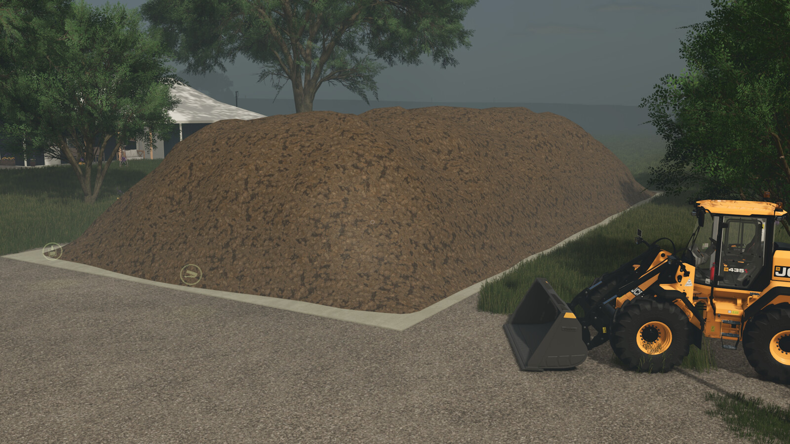 Manure Storage Pad