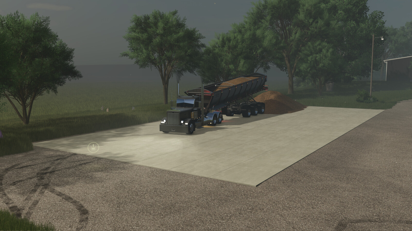 Manure Storage Pad