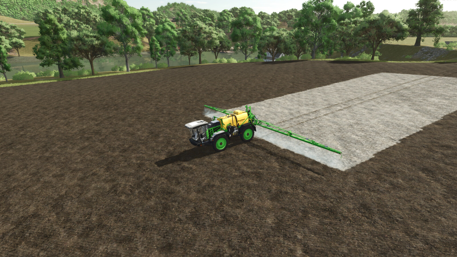 Sprayers Apply Lime