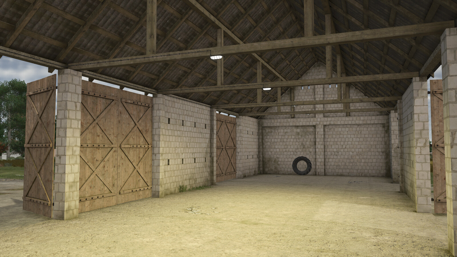 Medium Cow Barn