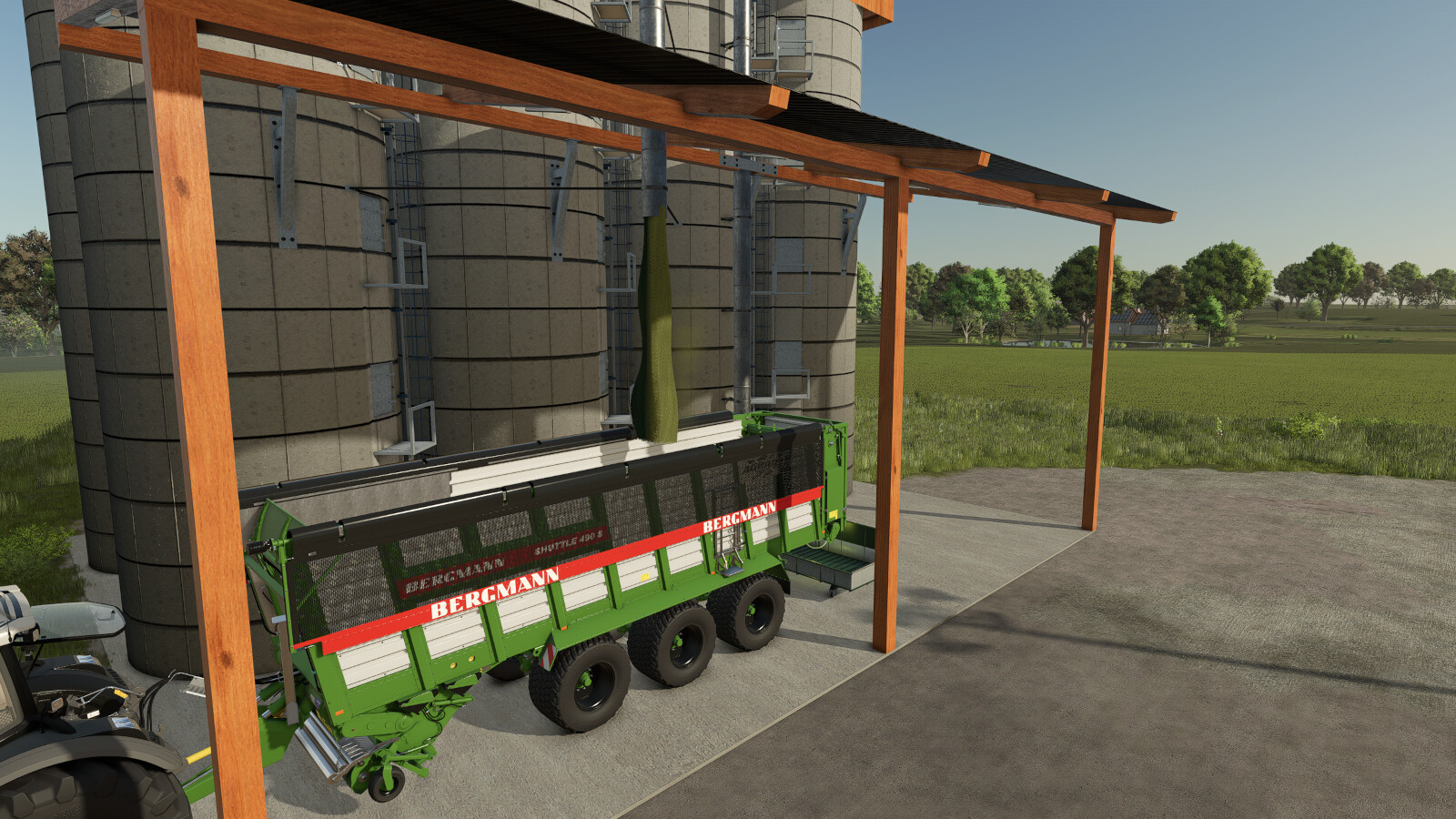 Silage Production Silo