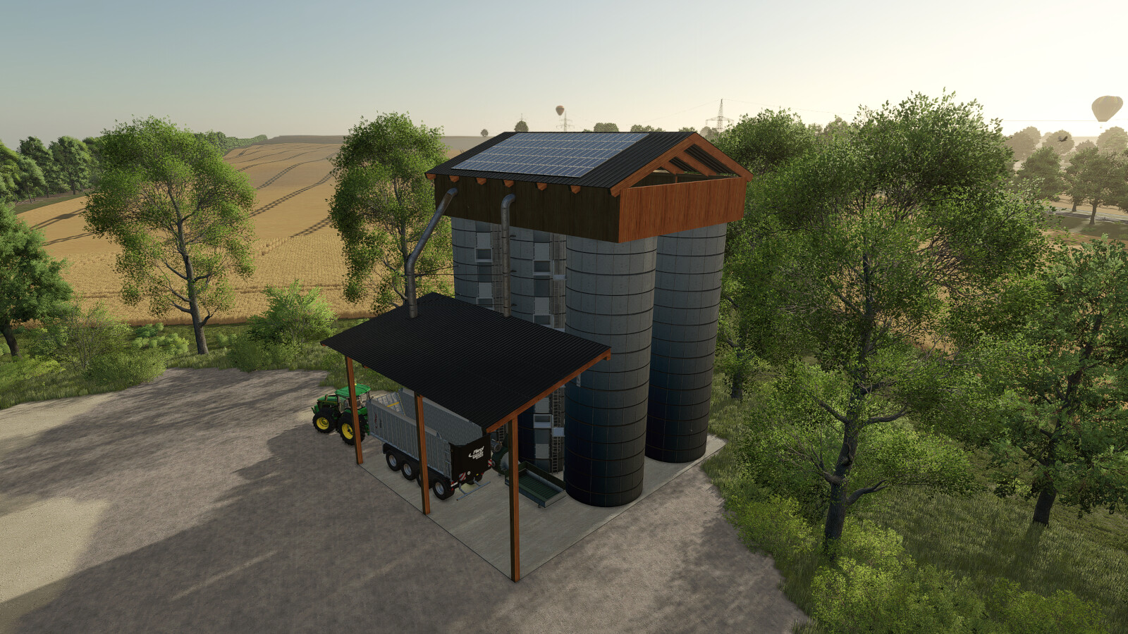 Silage Production Silo