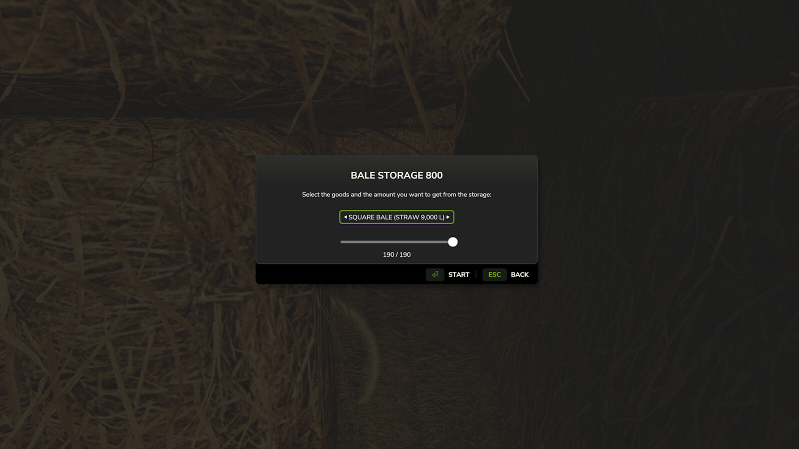 Automatic Bale Storage