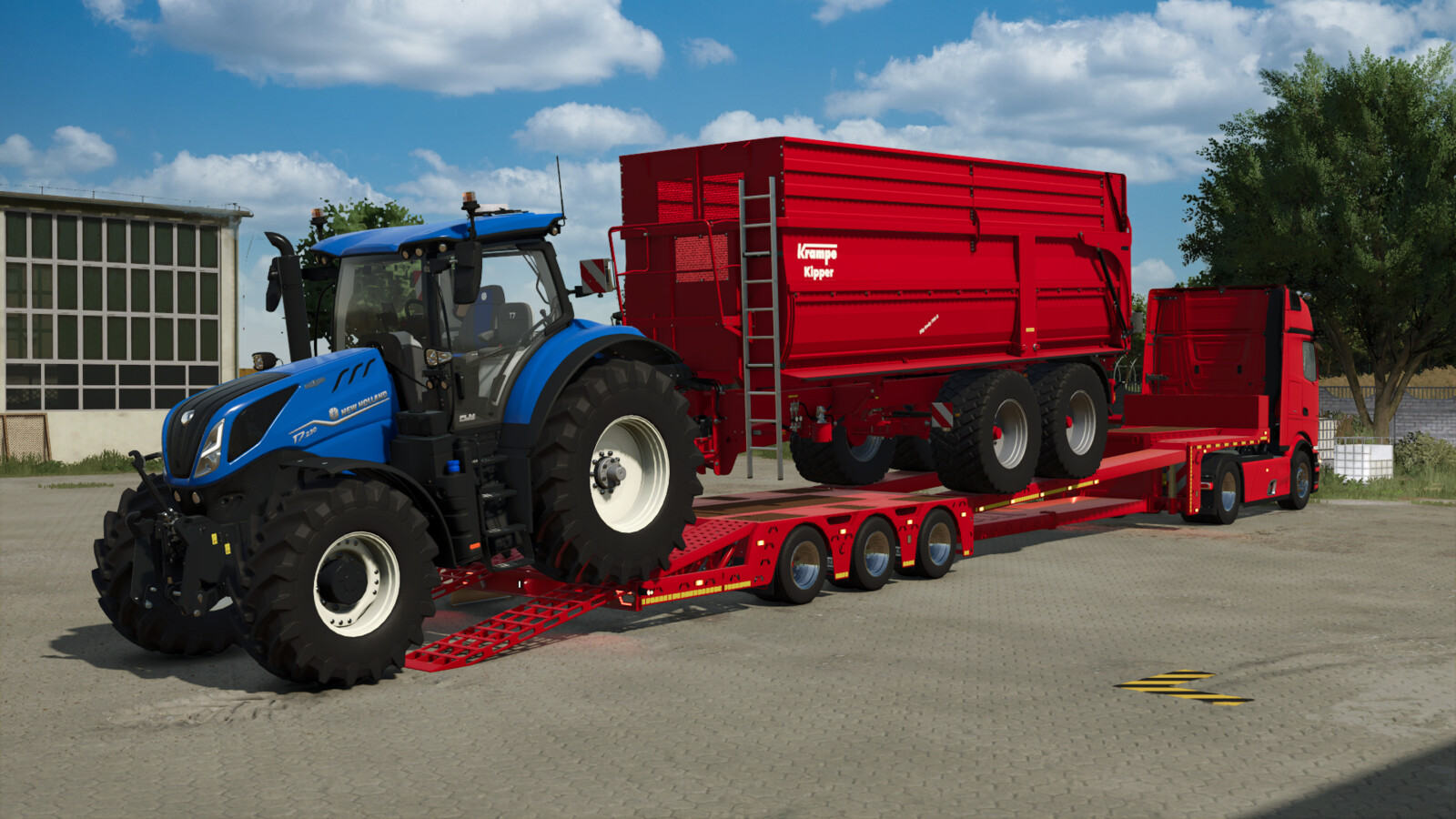Lizard Semitrailer Lowloader