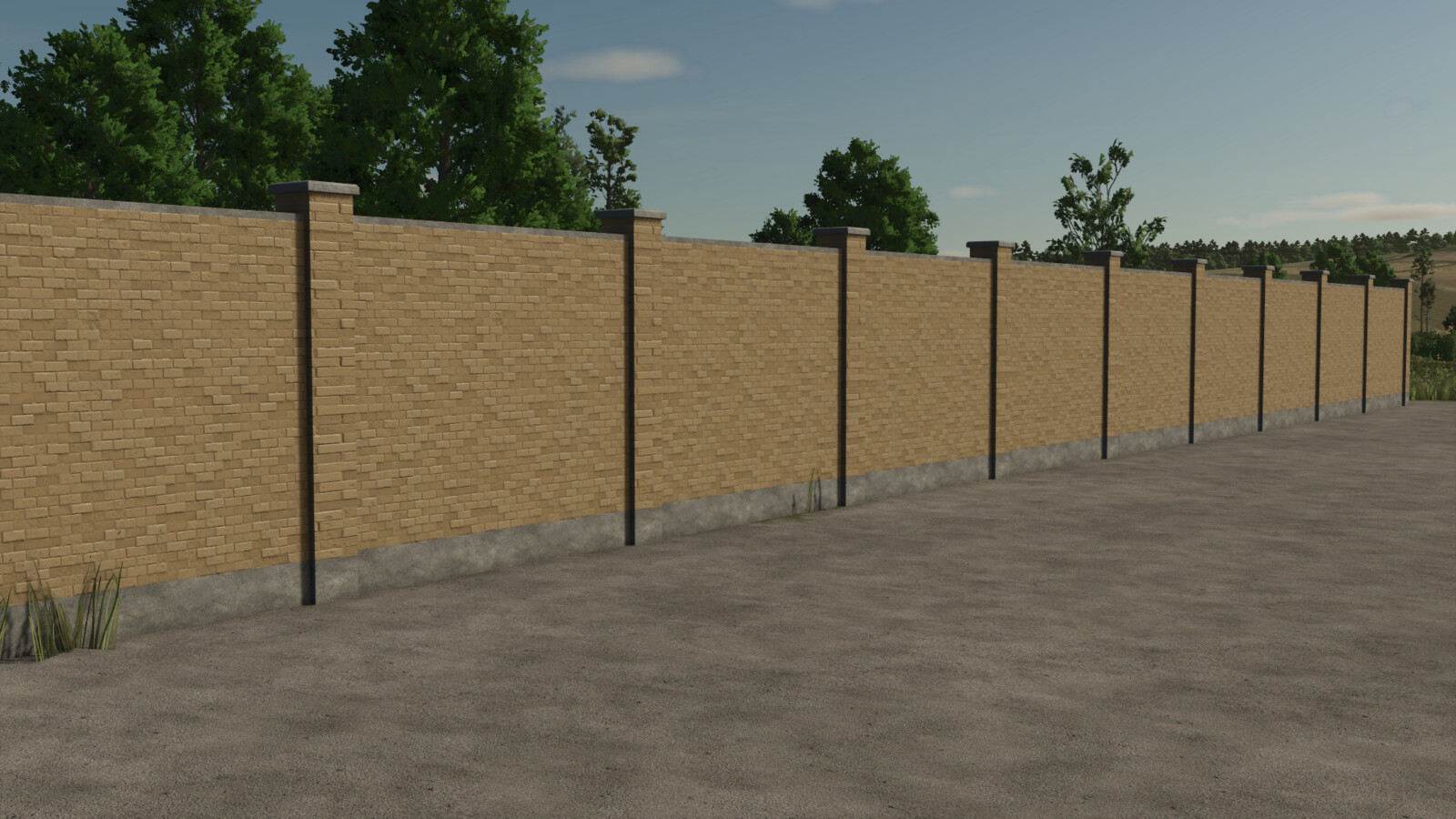 High Brick Wall