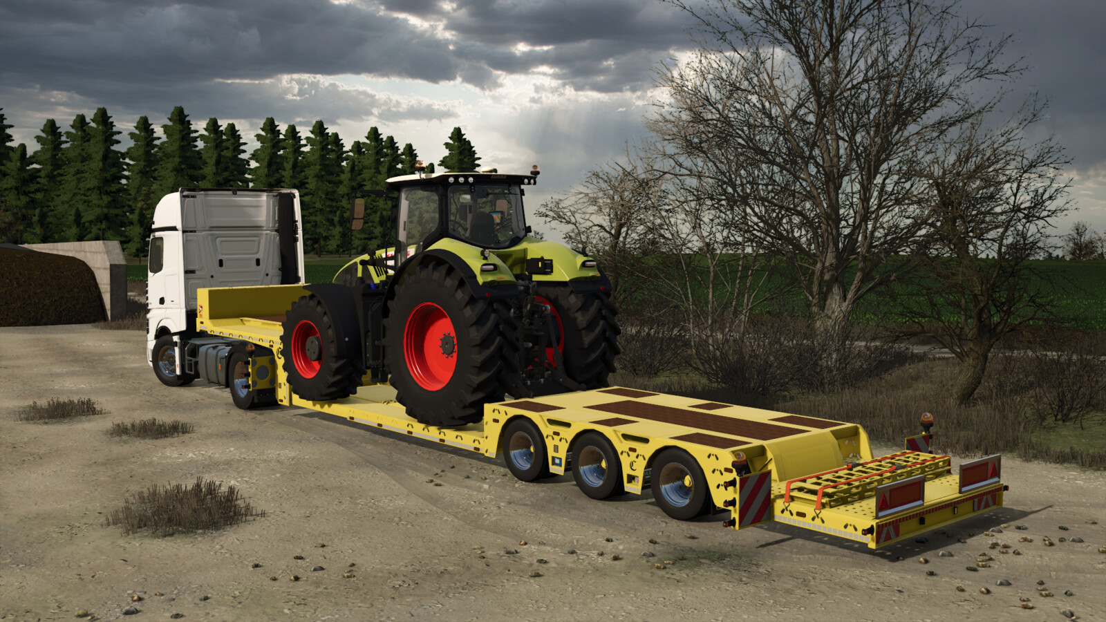 Camara Semitrailer Lowloader