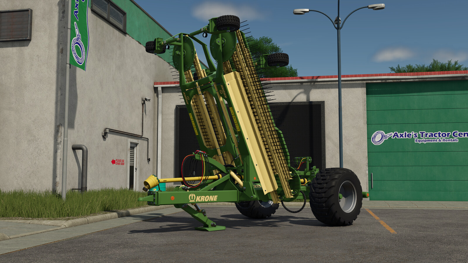 Krone Trailed Windrower