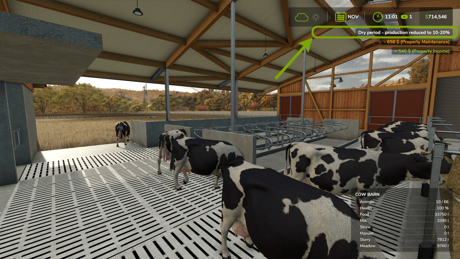Seasonal Milk Production