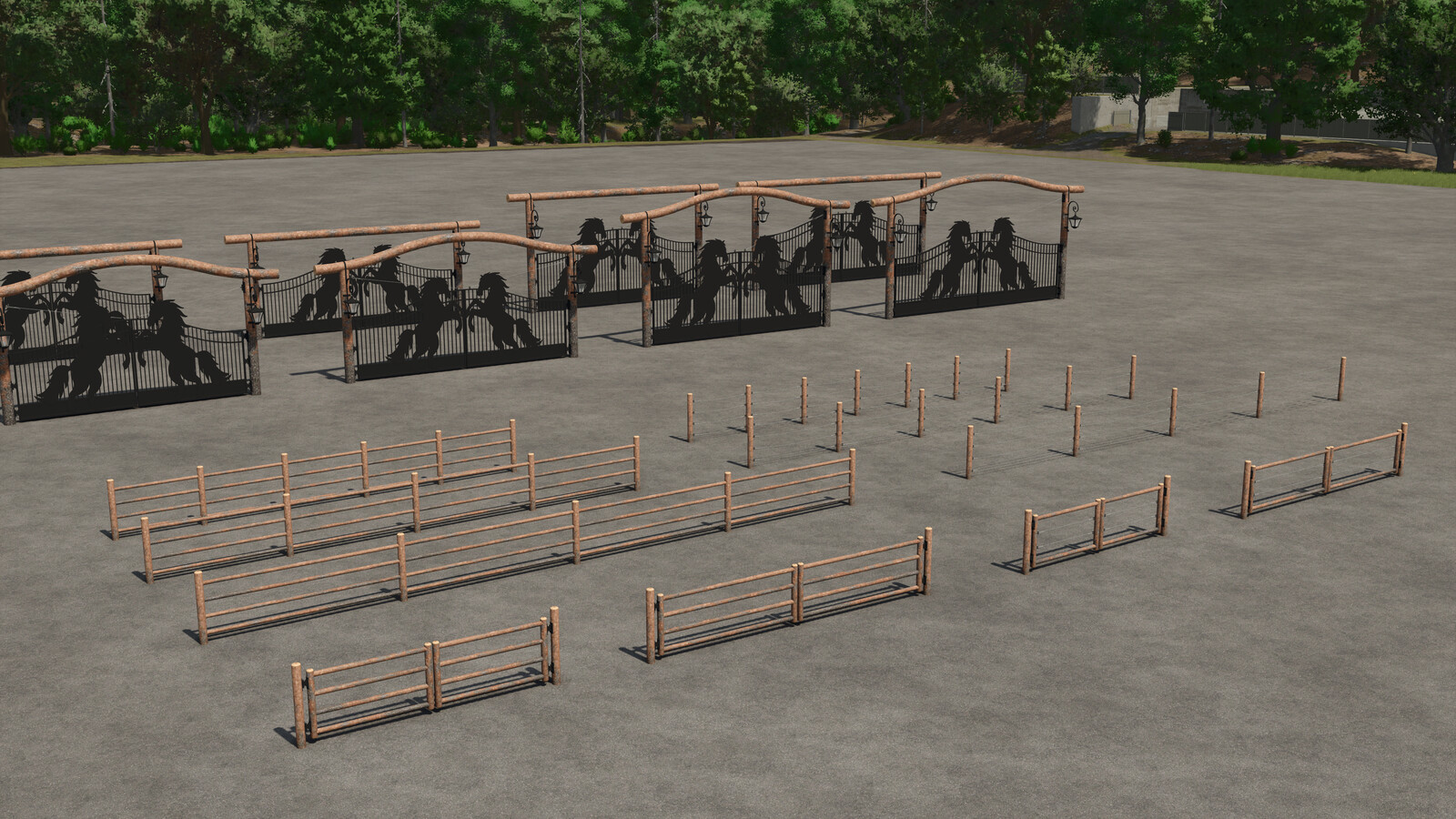 Ranch Gates And Fences Packs