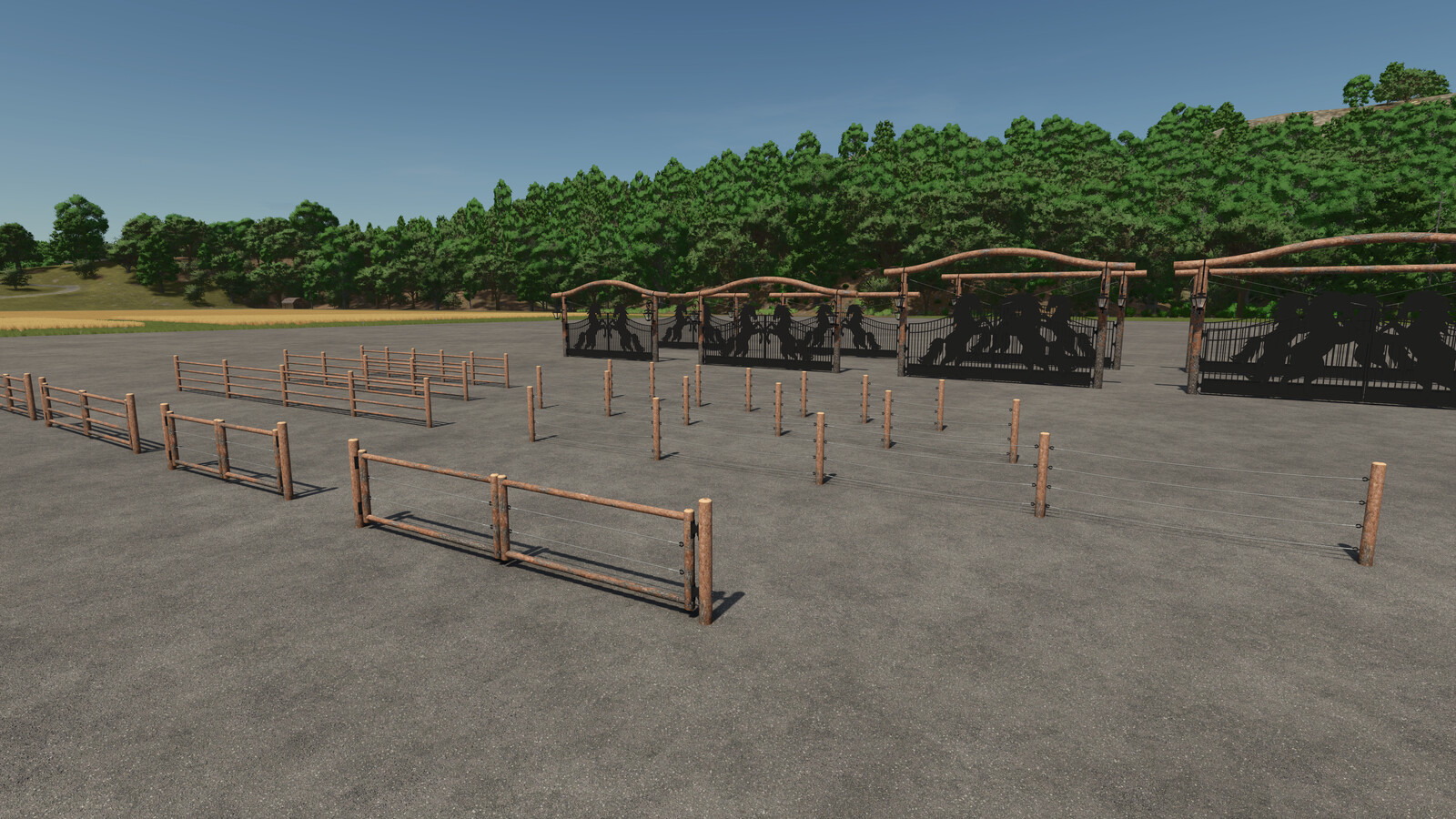 Ranch Gates And Fences Packs