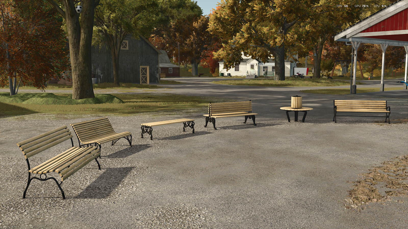 Wooden Benches Pack