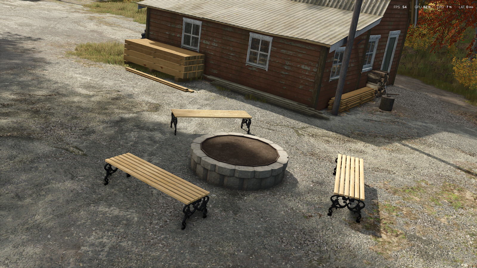 Wooden Benches Pack