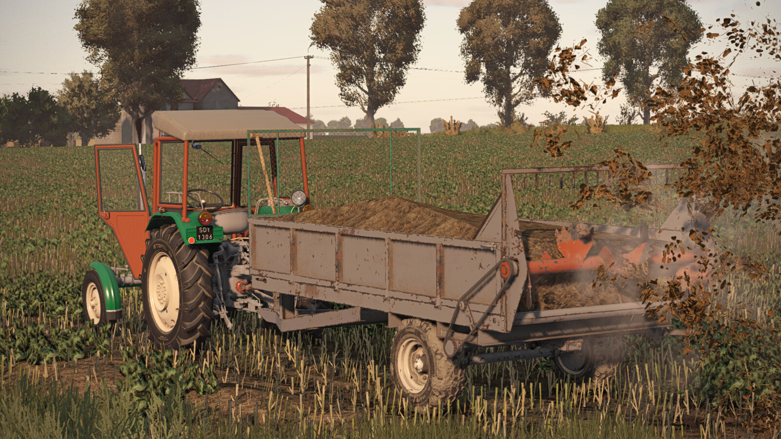 Homemade Manure Spreader