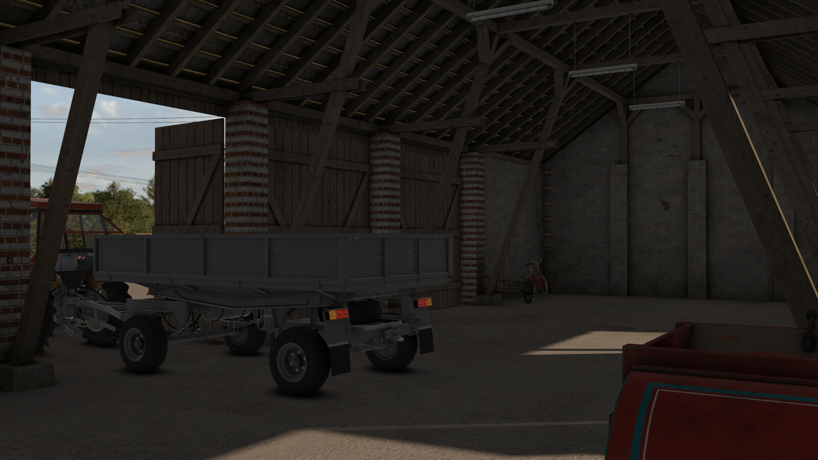 Small Cowshed With Barn
