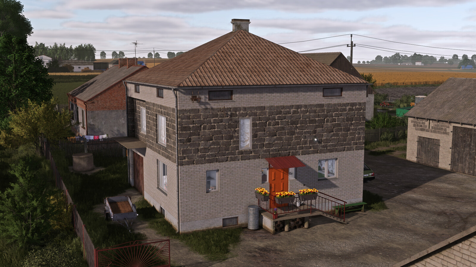 Medium-Sized Old House