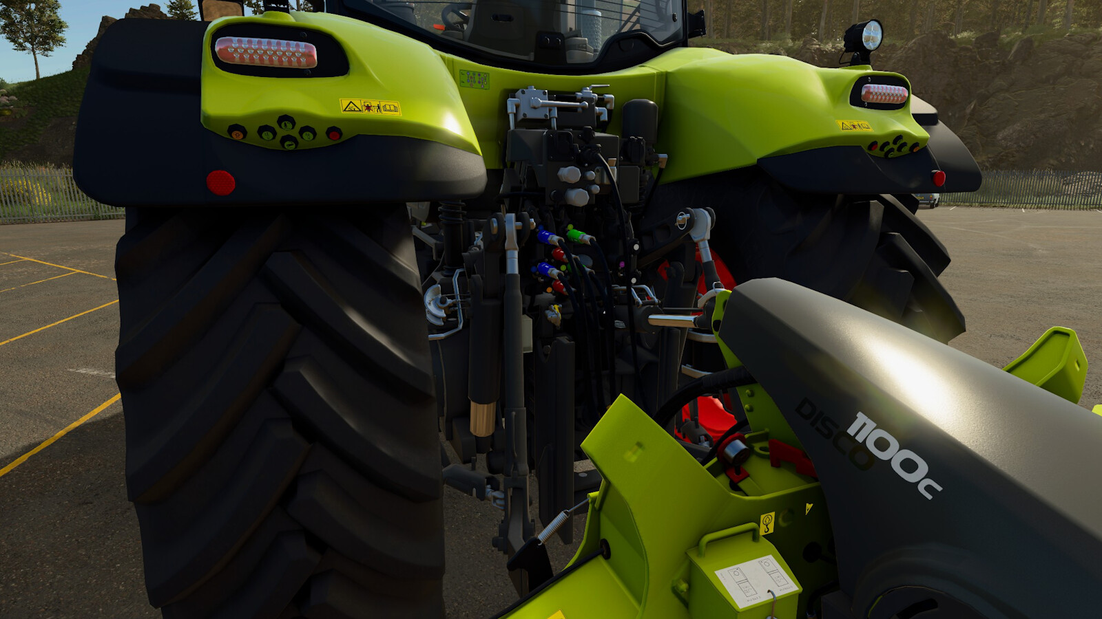 CLAAS Disco 1100C + 3600FC Night Edition