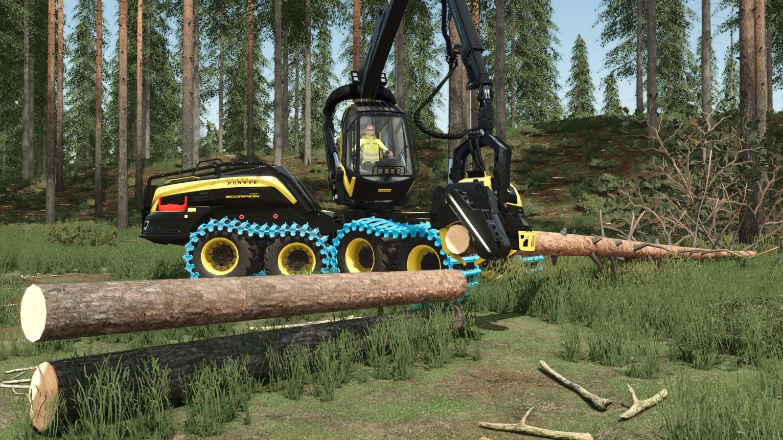 Wood Harvester Sounds