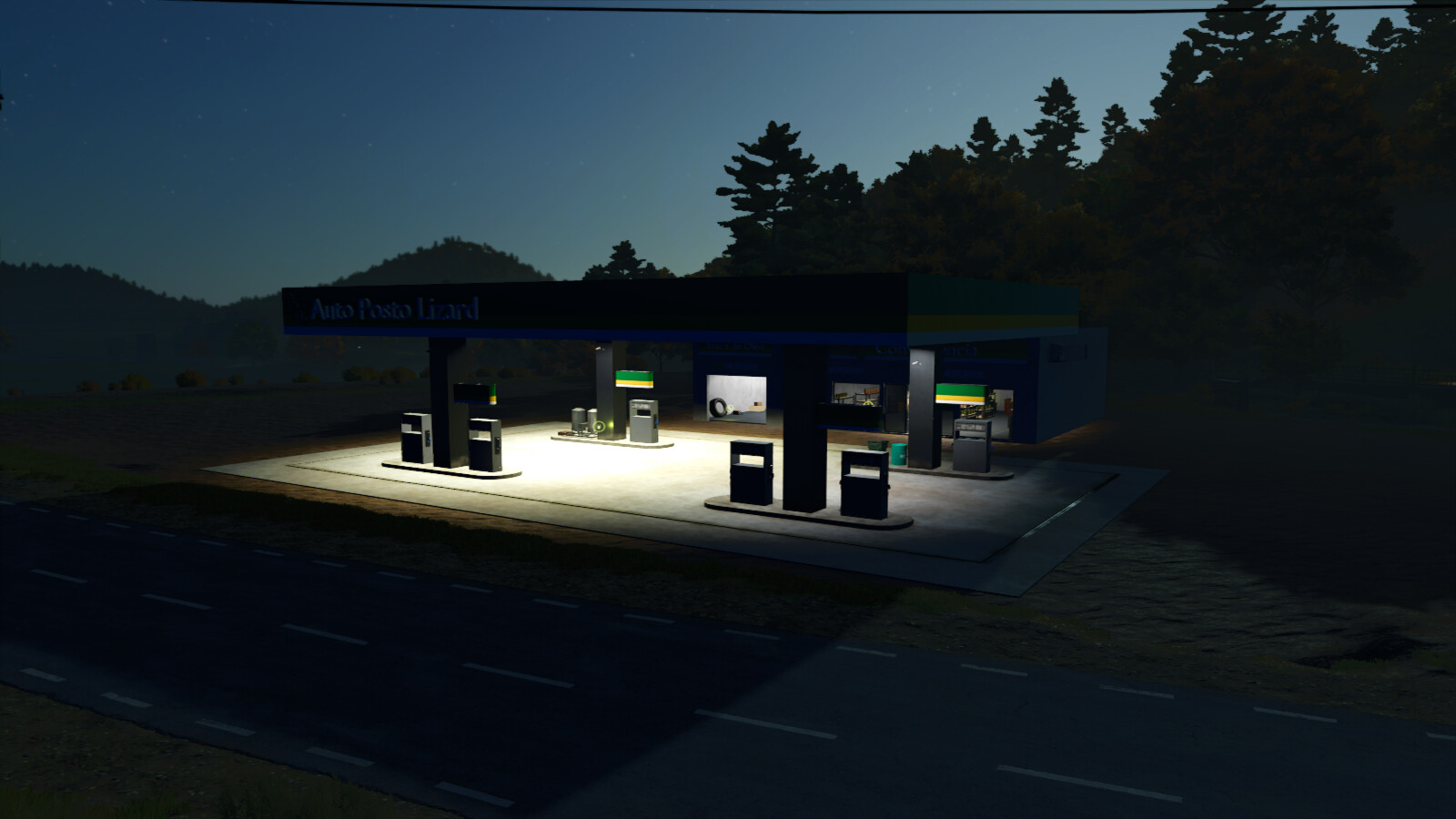 Brazilian Gas Station