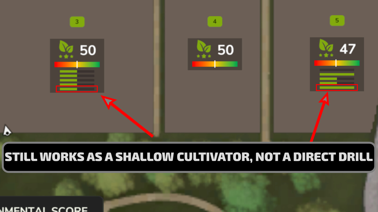 Harrow Seeder Support