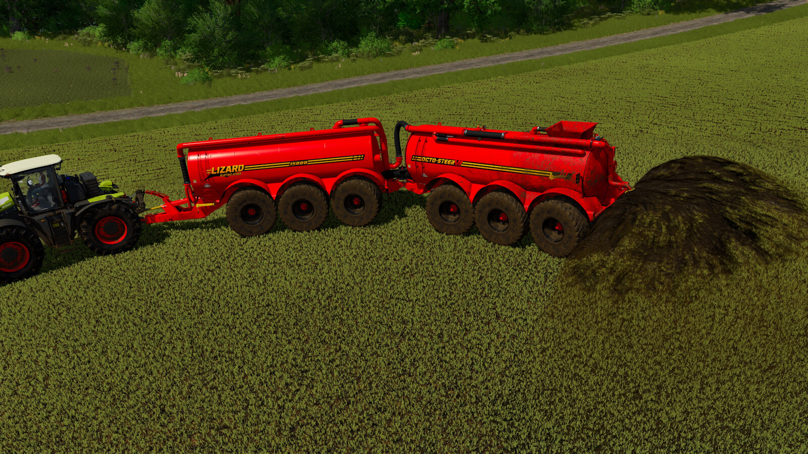 Lizard Octo-Steer Articulating 15000