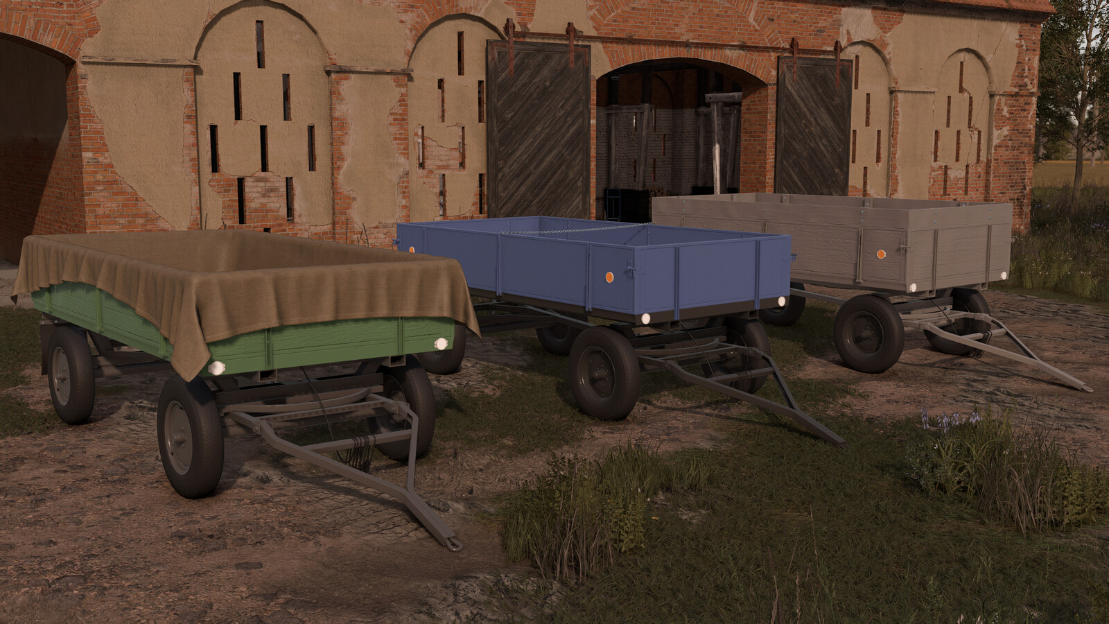 Old Homemade Trailer