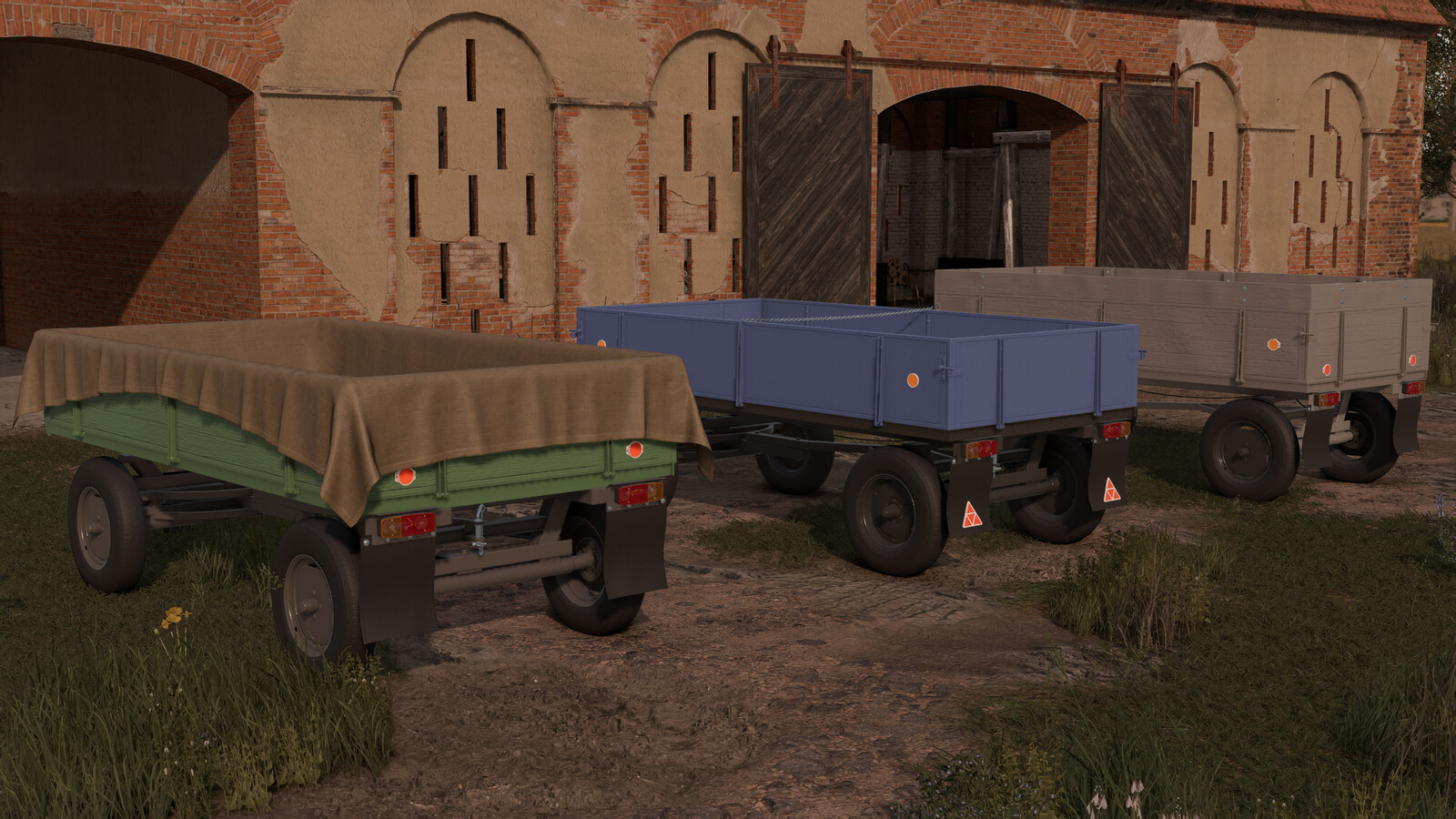 Old Homemade Trailer