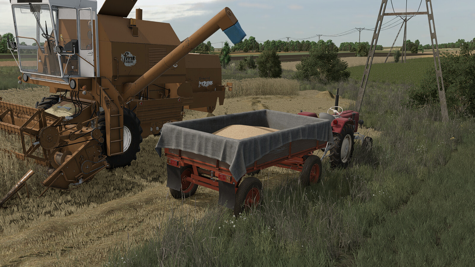 Old Homemade Trailer