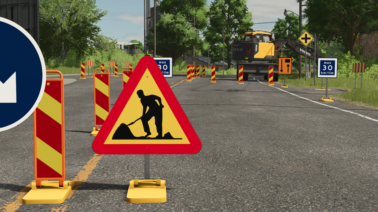 Swedish Construction Sign Pack Plus