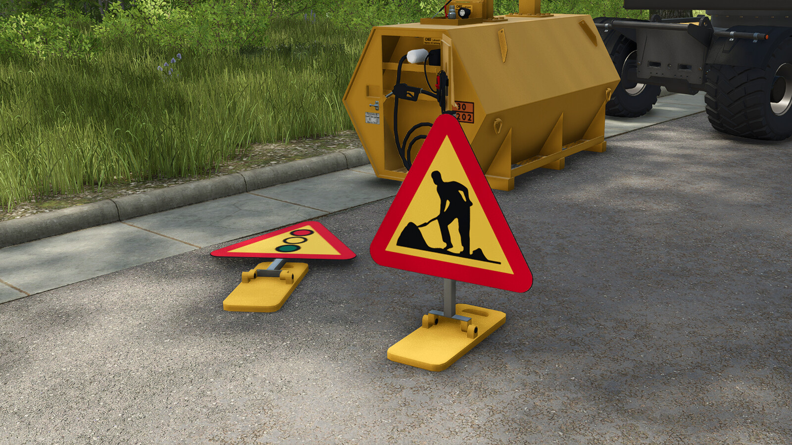 Swedish Construction Sign Pack Plus