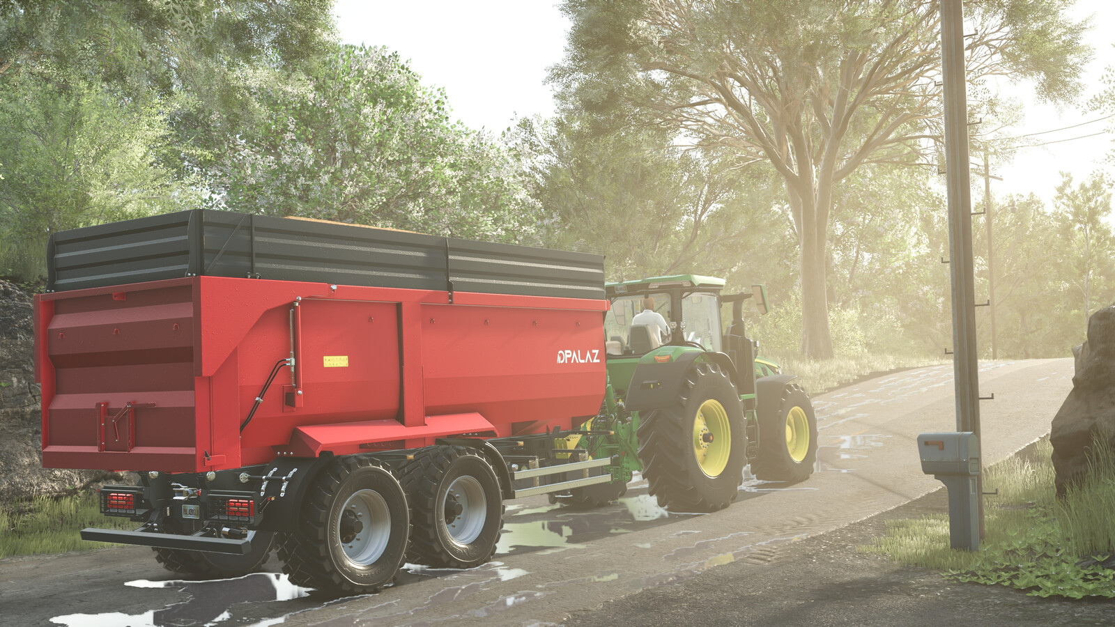 Palaz RR2C 18L Trailer