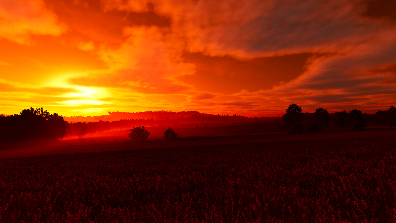 The Rural Farmlands Of Ohio