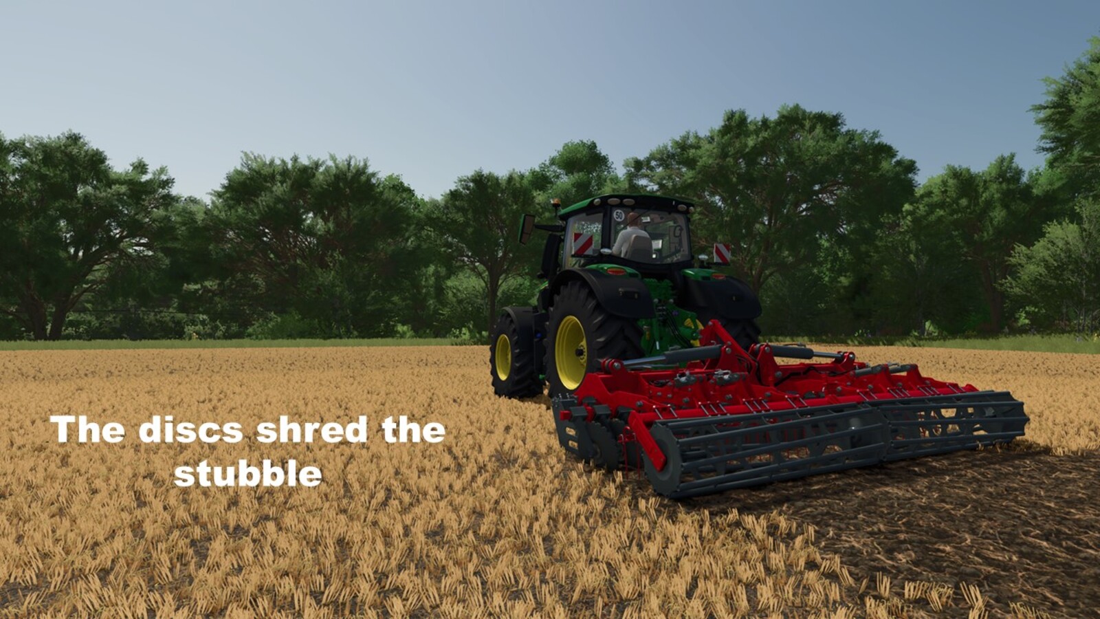 Disc Harrow Mulching