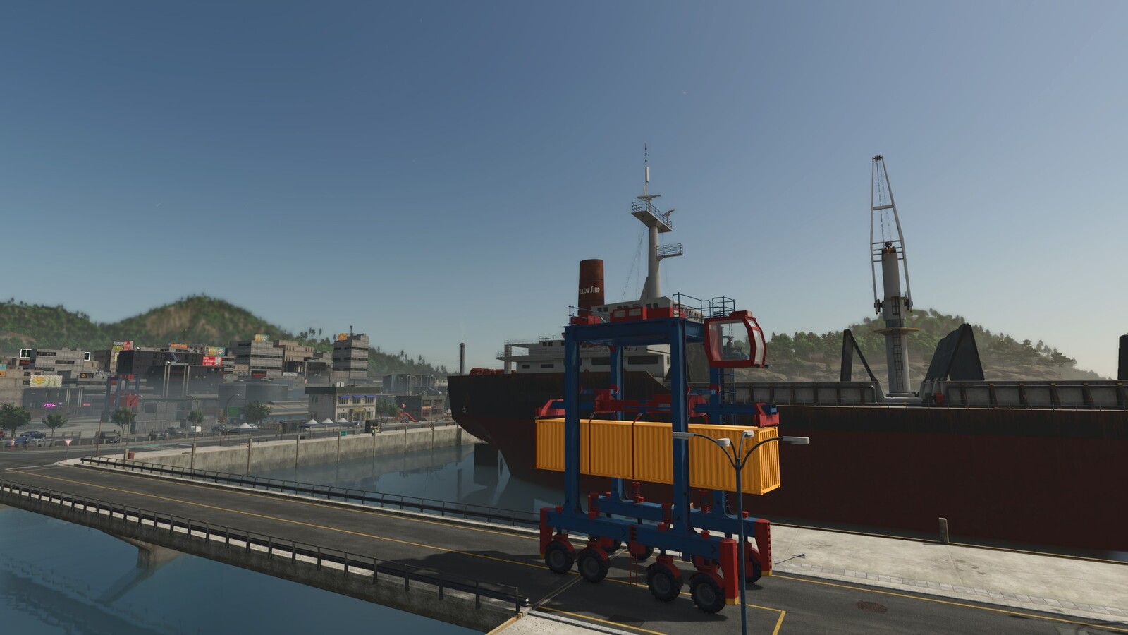 Container Straddle Carrier