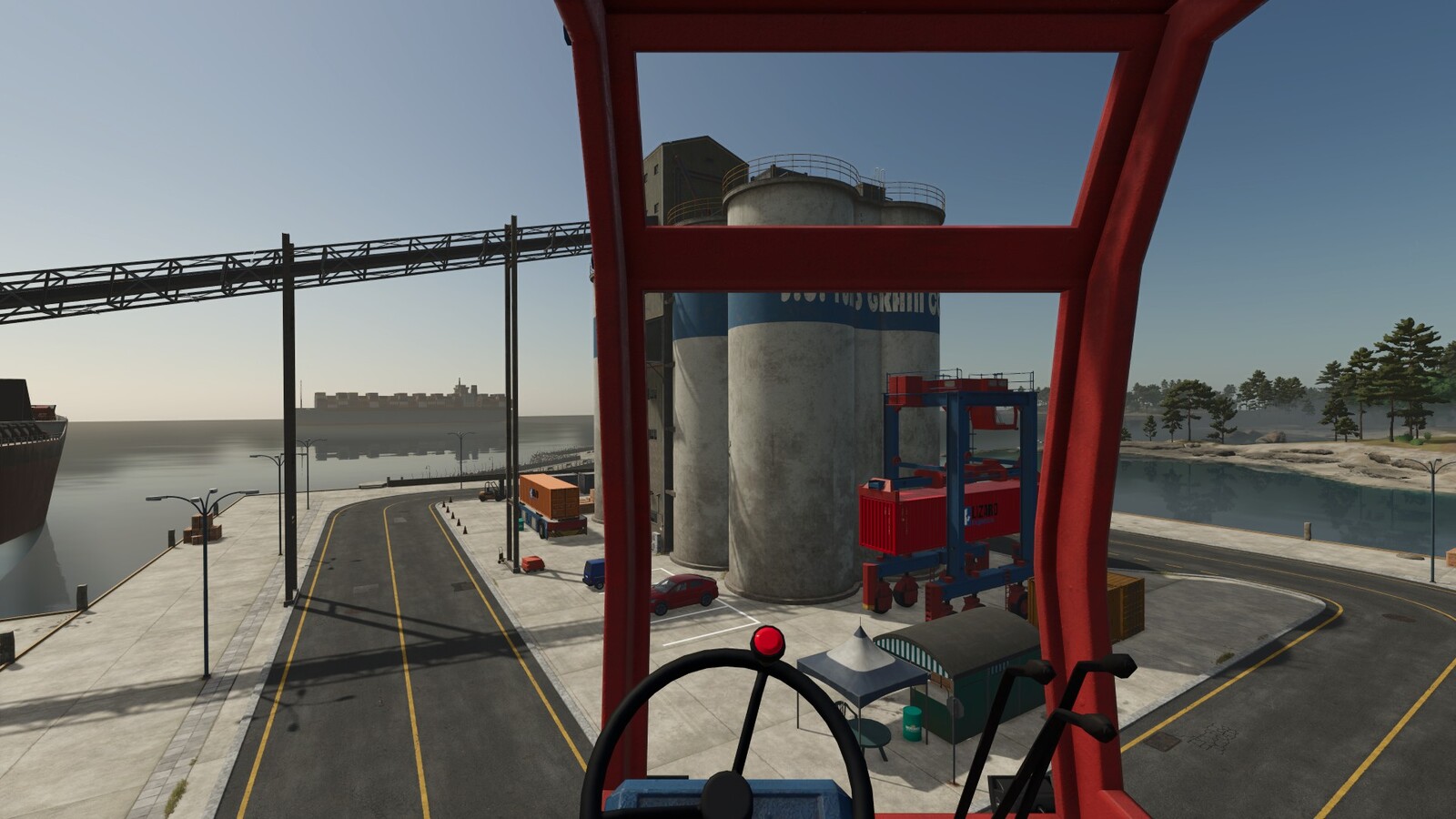 Container Straddle Carrier