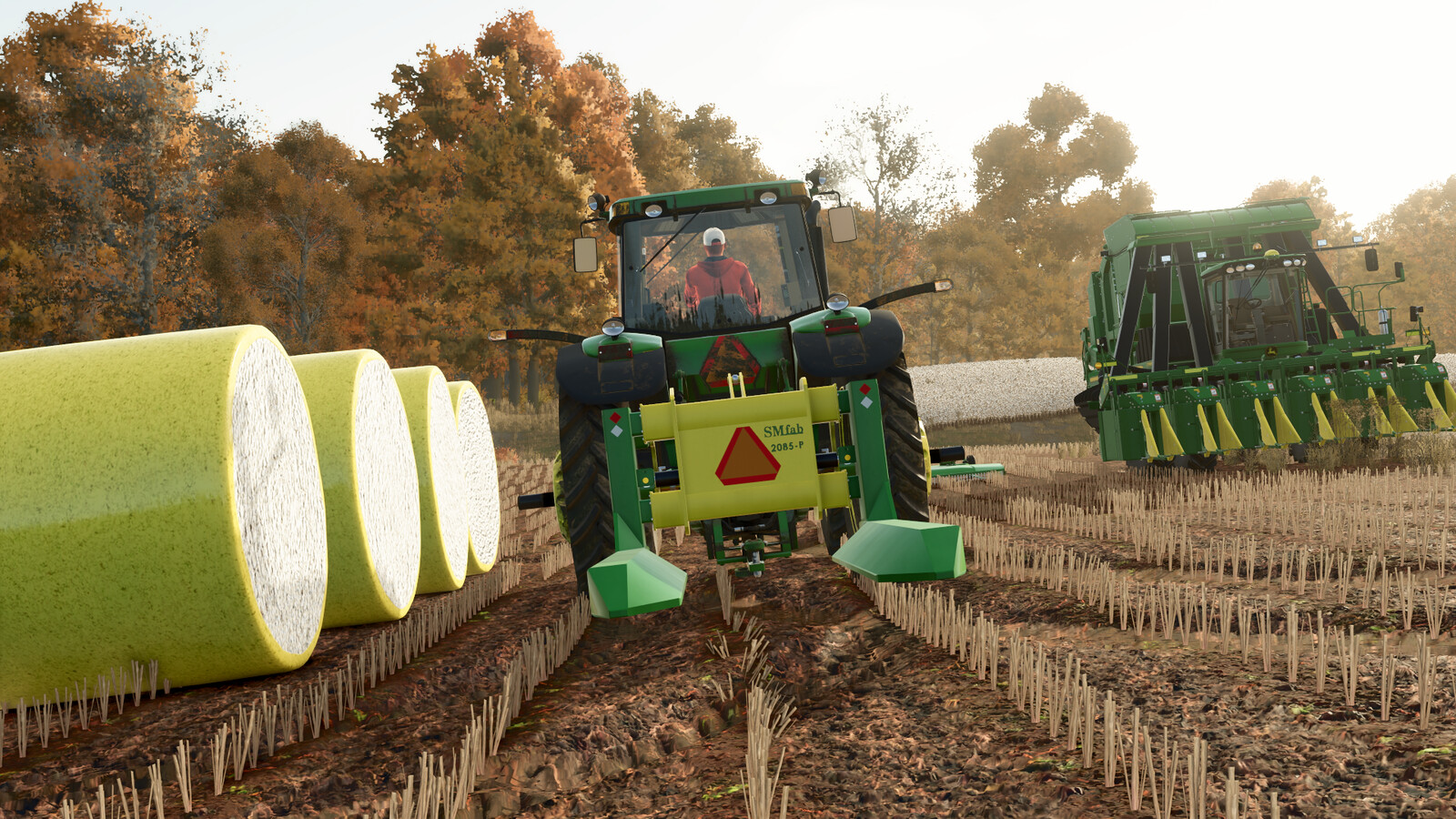SM Fab 2085-P Round Cotton Bale Handler