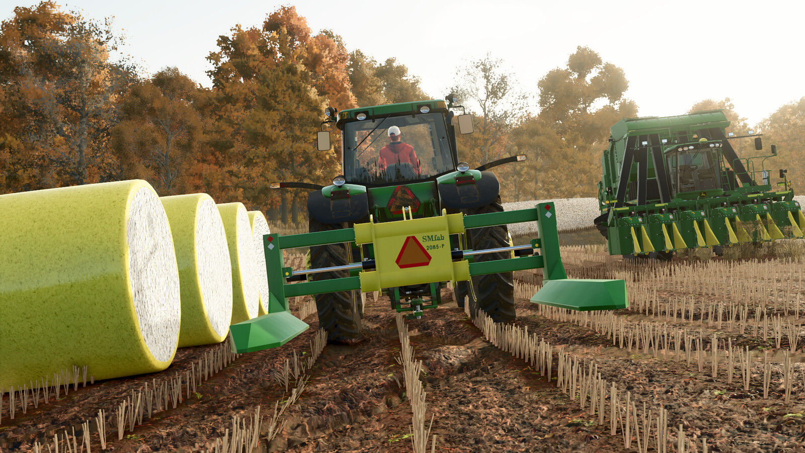 SM Fab 2085-P Round Cotton Bale Handler