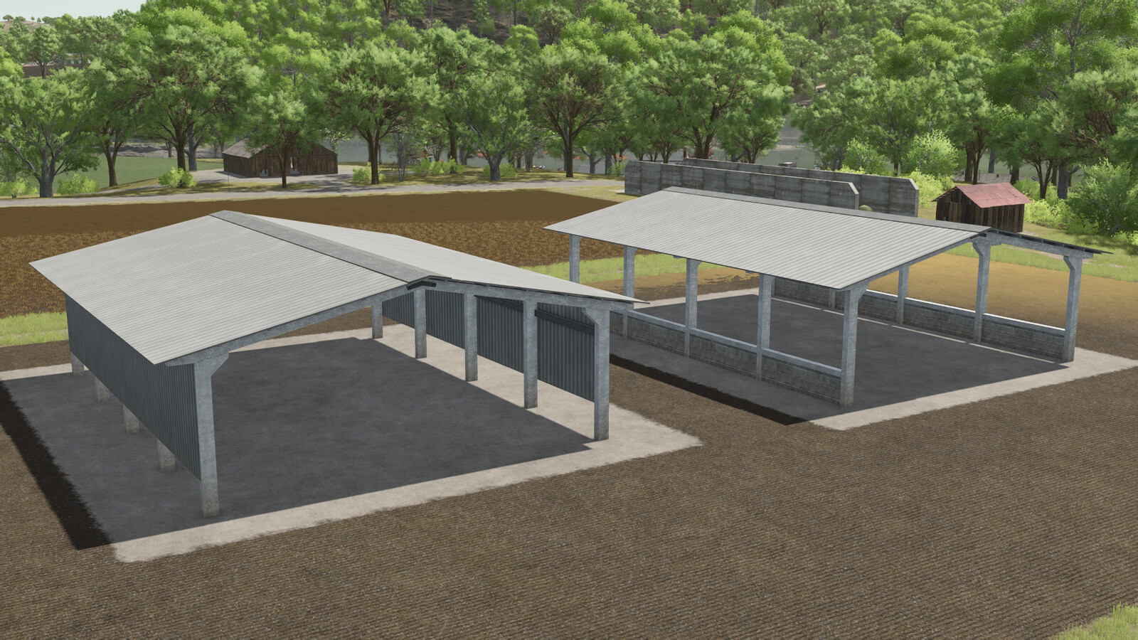 BR Precast Concrete Shed