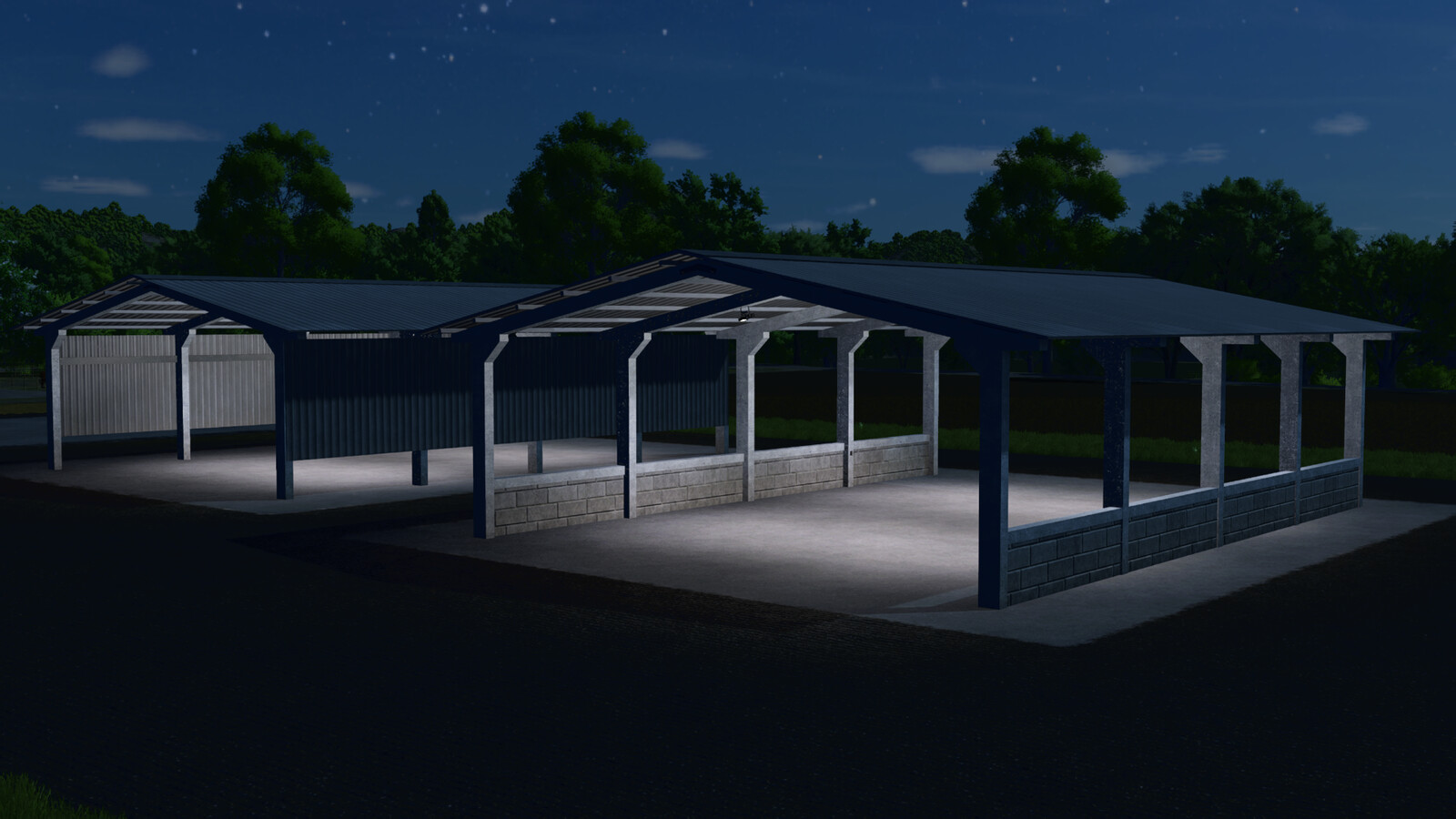 BR Precast Concrete Shed