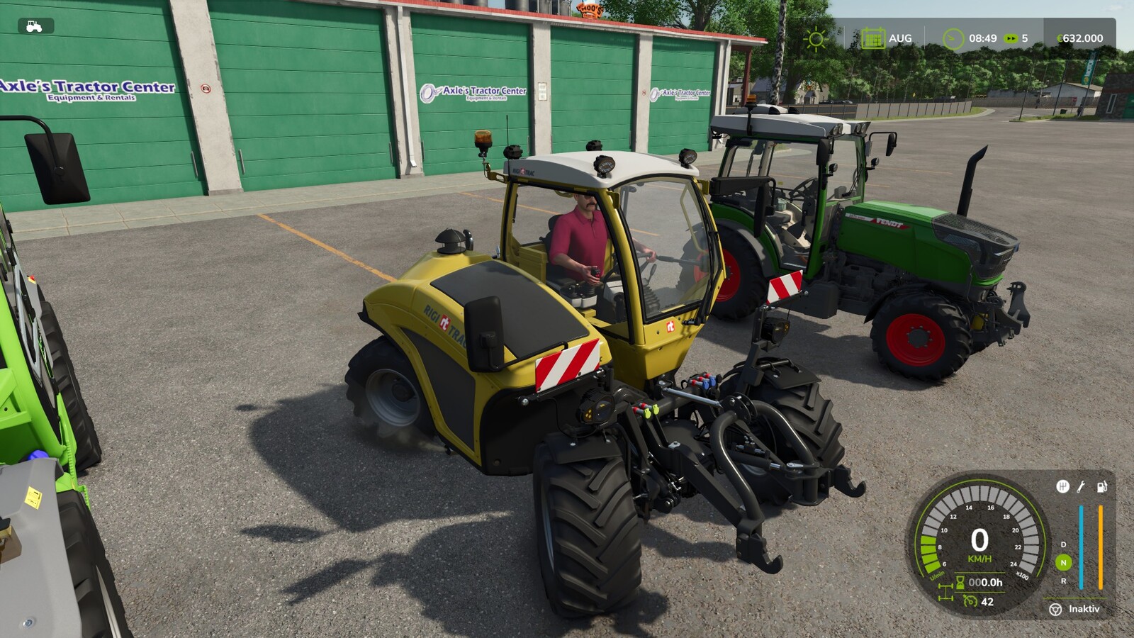 Steering Mode HUD