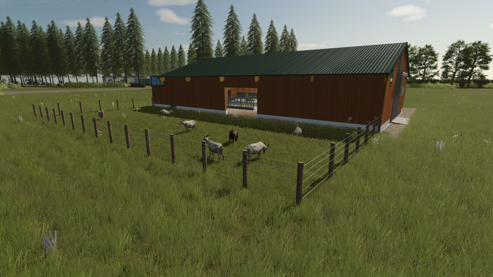 Hoermann Goat Shed